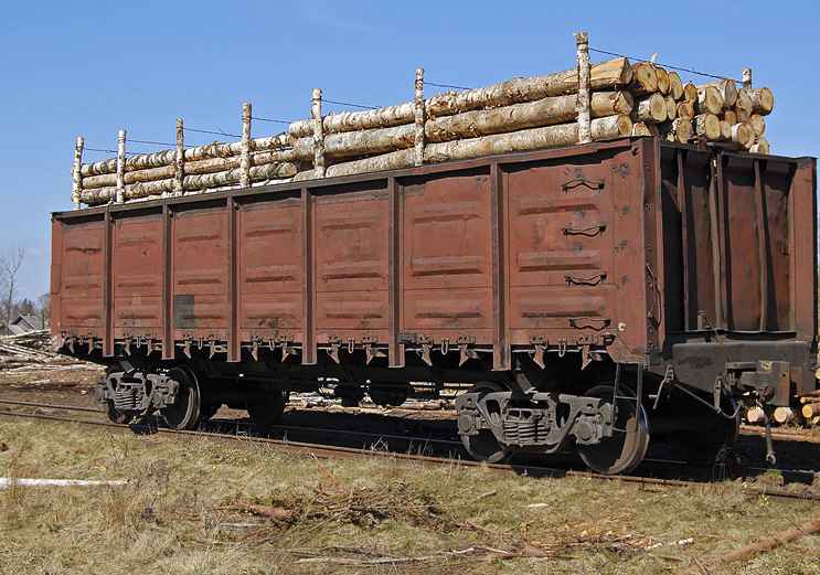 Перевозка ЛЕСА вагонами из Новых Айбеси в Ульяновск