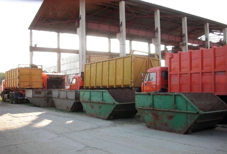 Вывоз мусора контейнером из Череповец в Апрелевка